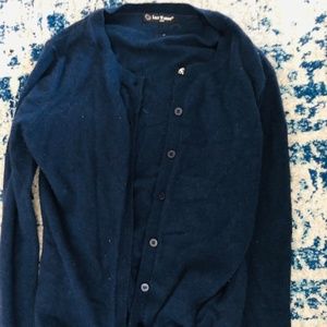 Navy Blue Cardigan
